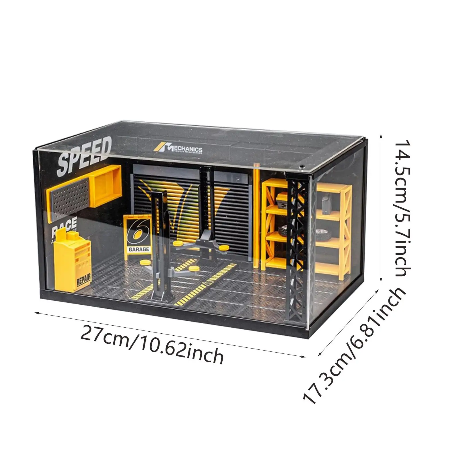 Aspecto del taller en miniatura