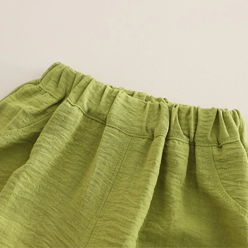 Conjunto de verano para bebé: camisa manga corta y pantalón corto - imagen 4