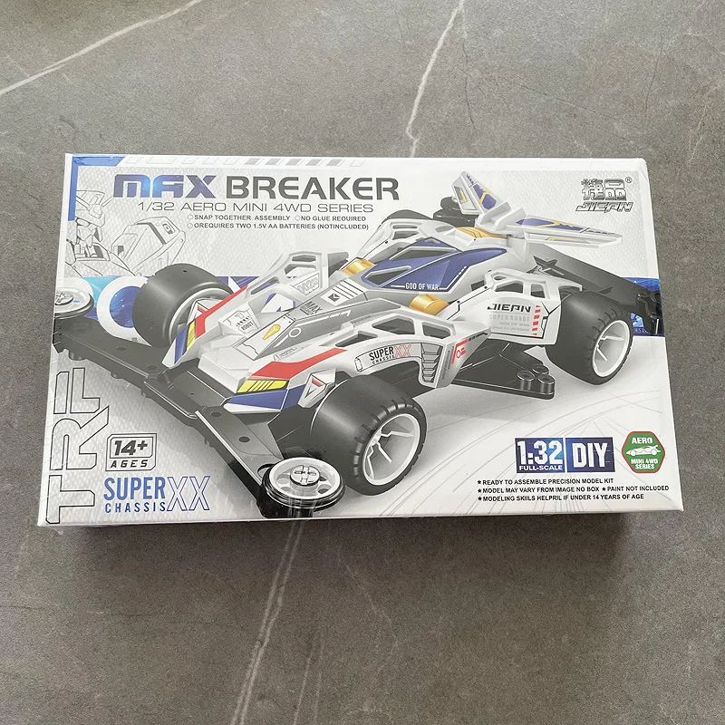 Jiepin Mini 4WD coche blanco todoterreno chasis bajo juguete - imagen 2