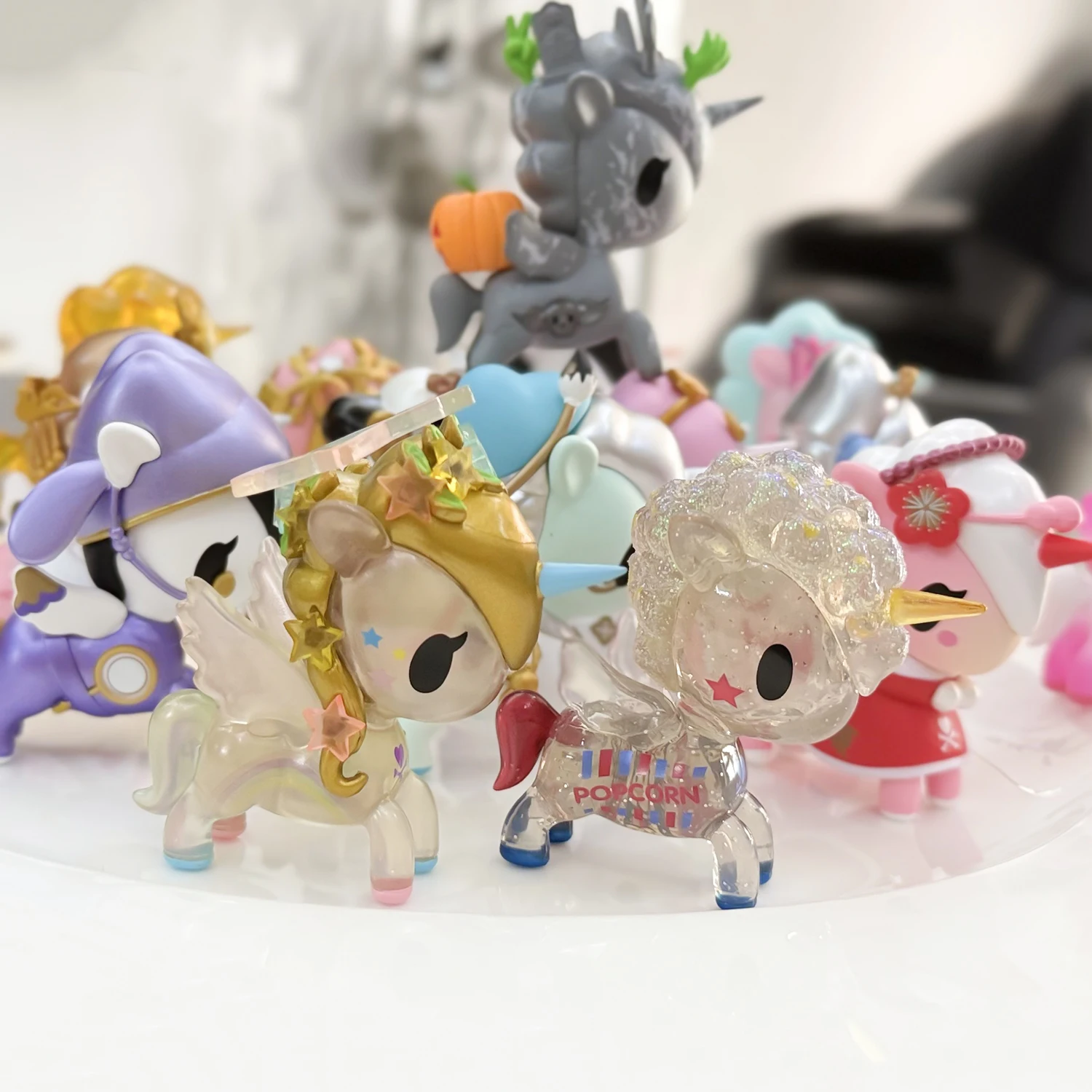 Figura unicornio LPS DOGS trasera