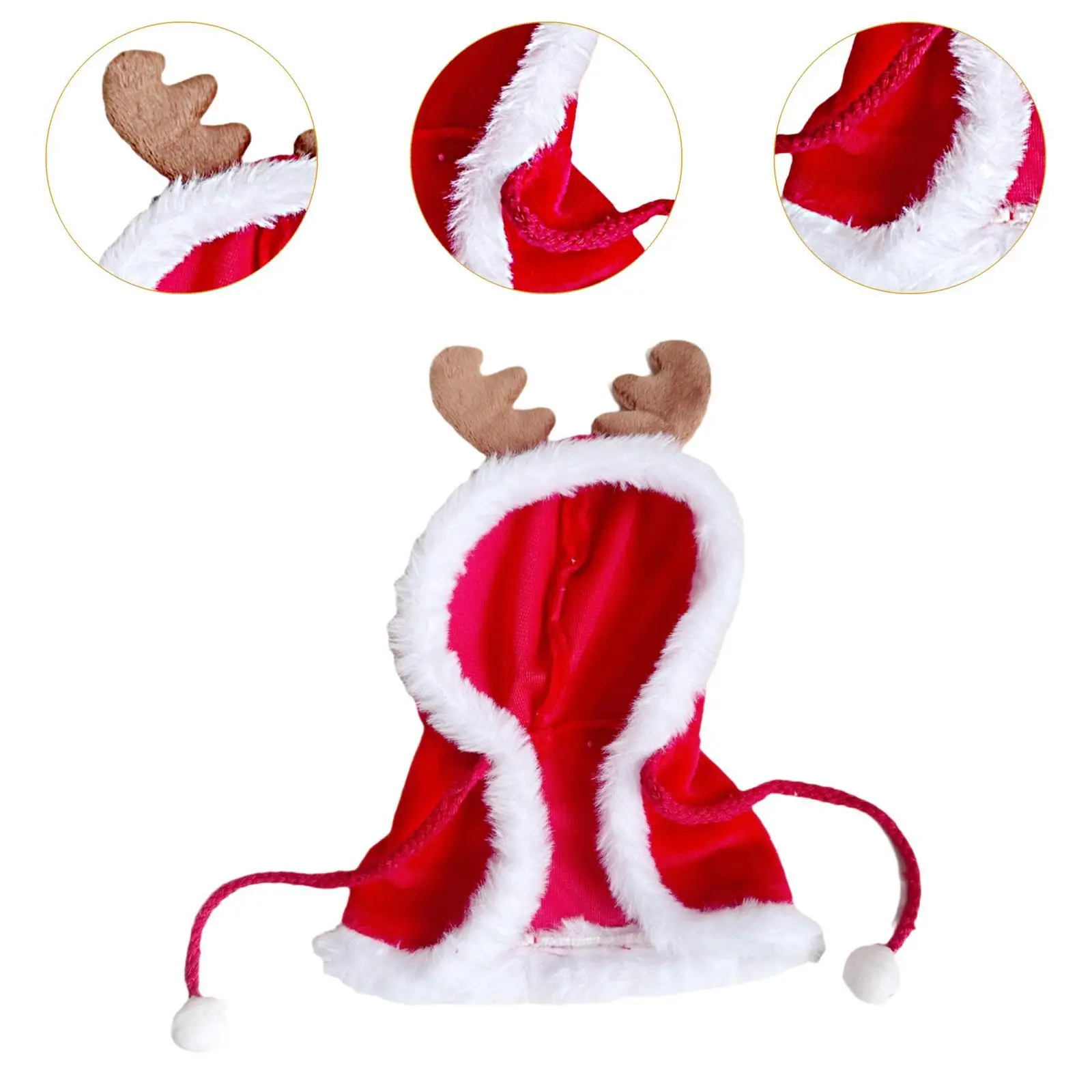 Disfraz navideño para peluches y muñecas, cómodo - imagen 3