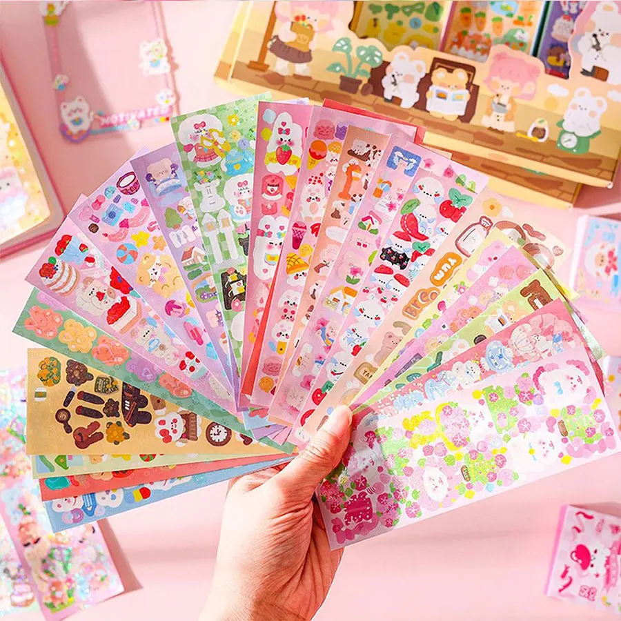 Pegatinas infantiles con dibujos animados - Pack único para niños