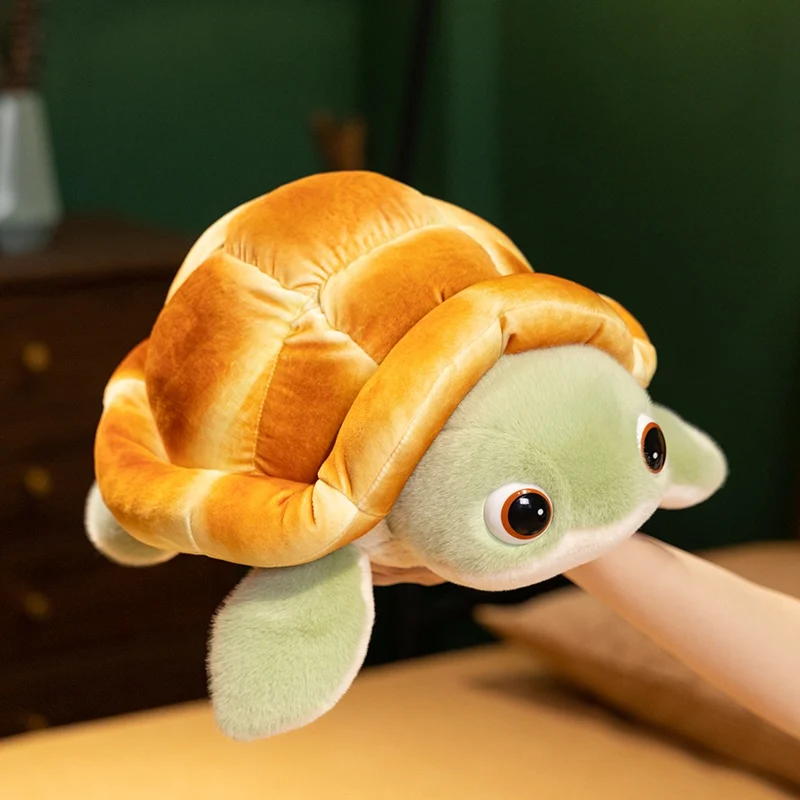 Peluche de tortuga marina para niños, suave y decorativo - imagen 4