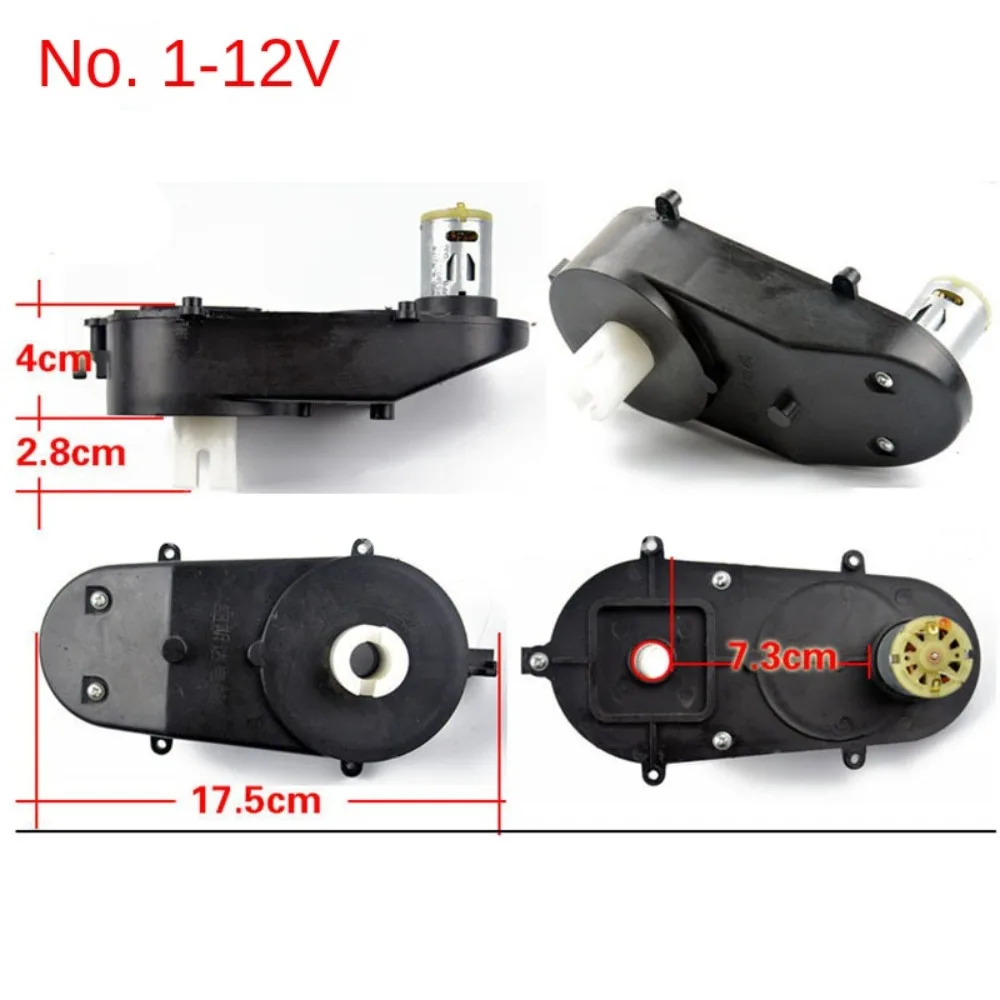 Motor de eje de dirección 12V para vehículo infantil