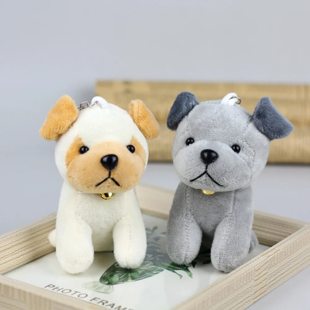 Llavero lobo de peluche dibujos animados para niños, colgante suave - imagen 2