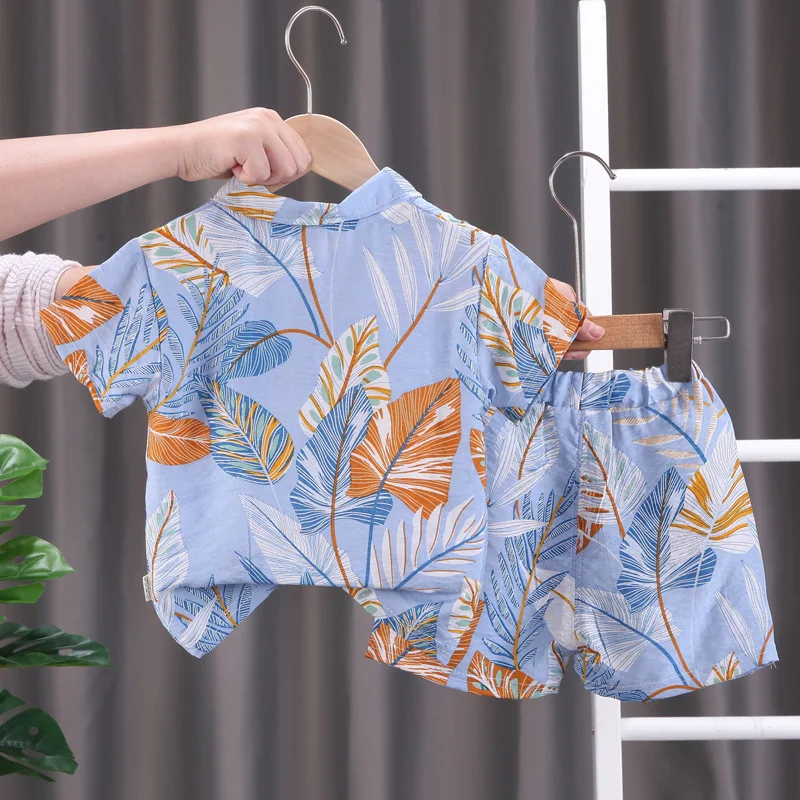 Conjunto deportivo de verano para niño – Camiseta y shorts de algodón - imagen 4