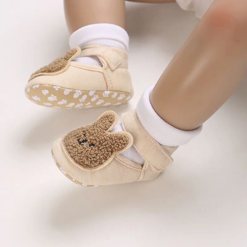 Zapatos primeros pasos de suela blanda para bebé con dibujos animados - imagen 5