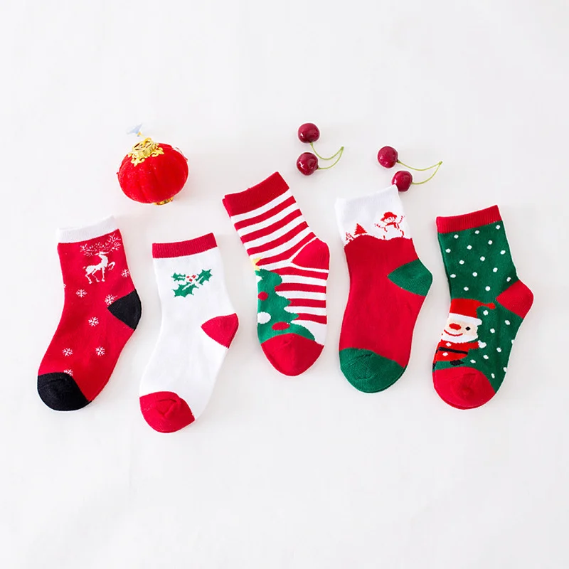 Calcetines de tubo blancos para bebé – Temporada otoño invierno - imagen 3