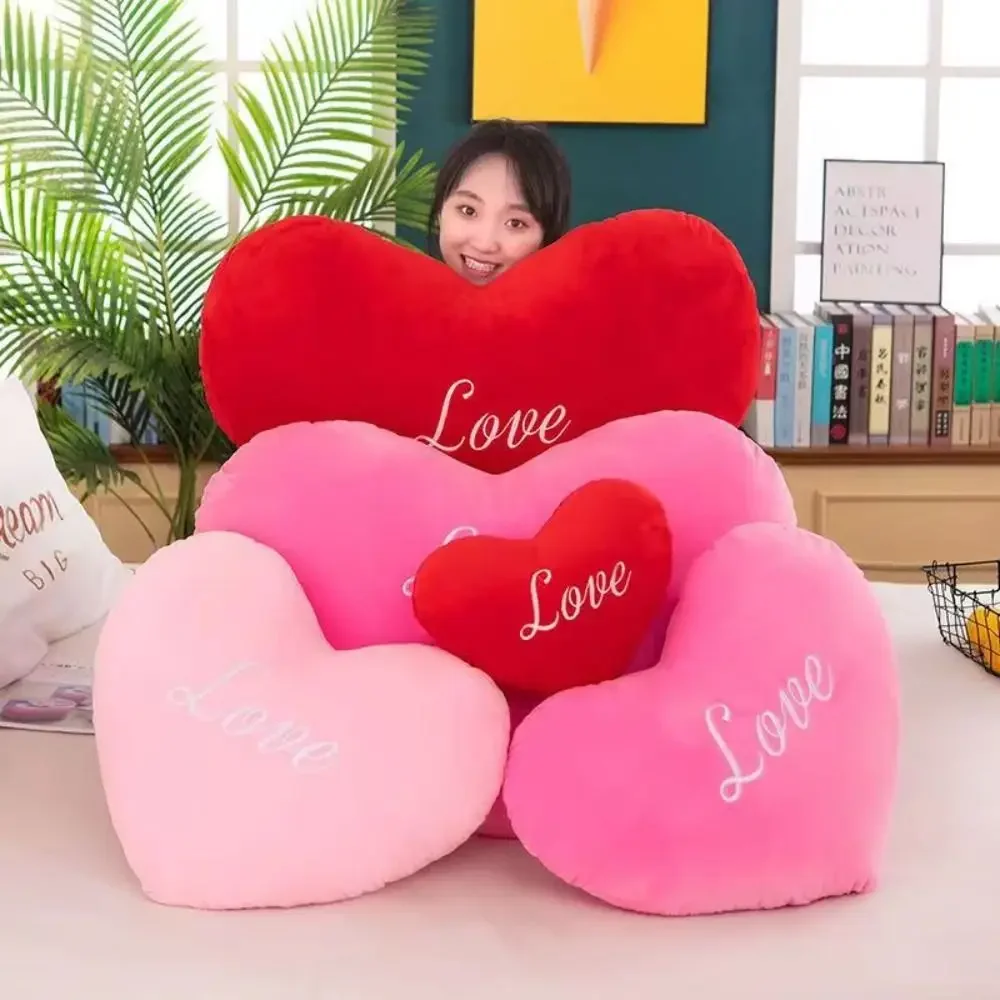 Corazón decorativo rosa suave para San Valentín y cumpleaños - imagen 4