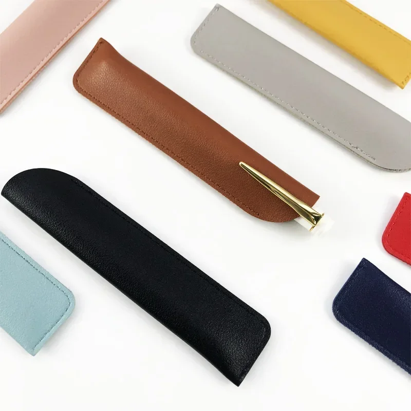 Funda de cuero PU para bolígrafo – Estuche de bolsillo estilo retro - imagen 5