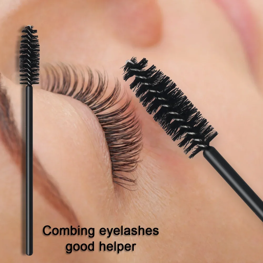 Cepillos desechables para pestañas y cejas con aplicador flexible - imagen 5
