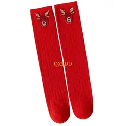 Calcetines de invierno de algodón para niños con estampados alegres