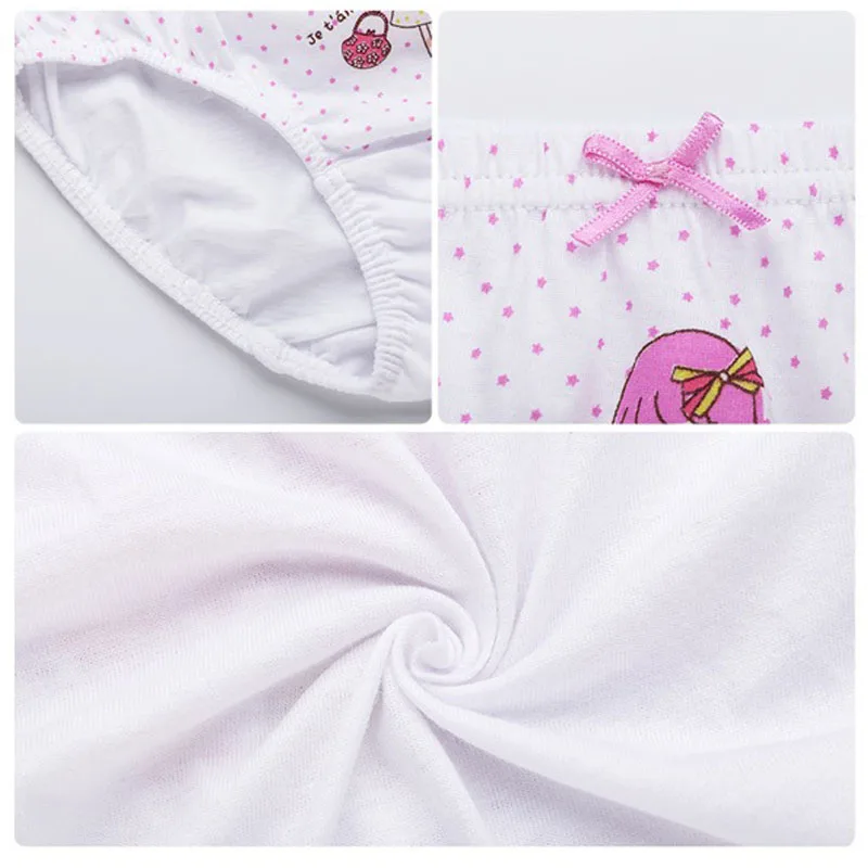 Braguitas de algodón para niñas con estampado de personajes - imagen 2