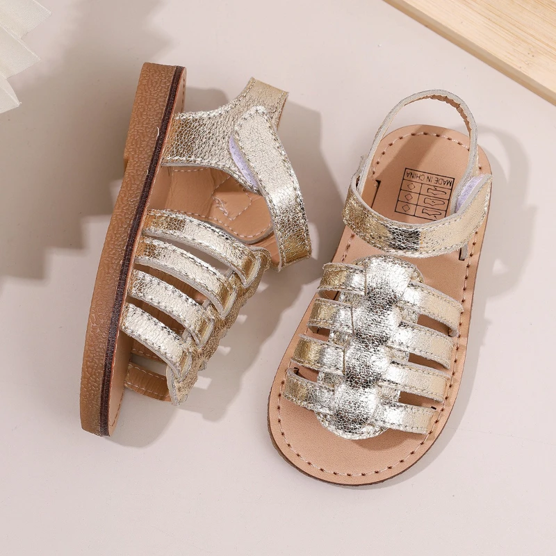 Sandalias antideslizantes de verano para niña con suela segura - imagen 3