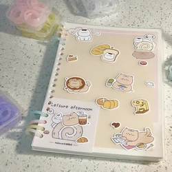 Anillos de encuadernación en plástico para planificadores y cuadernos