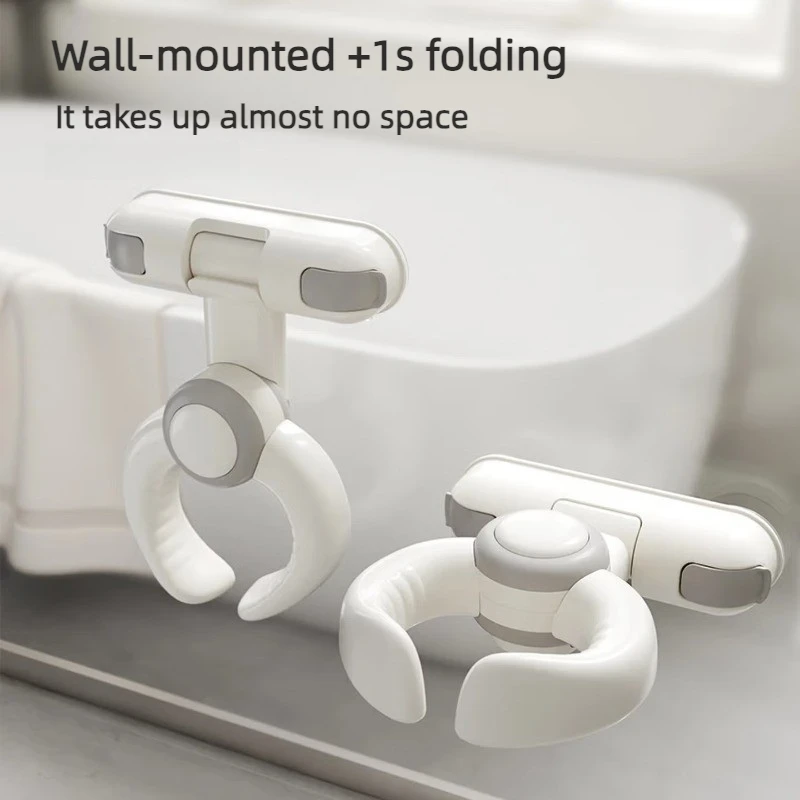 Soporte ergonómico para bañera bebé con ventosas y asas suaves