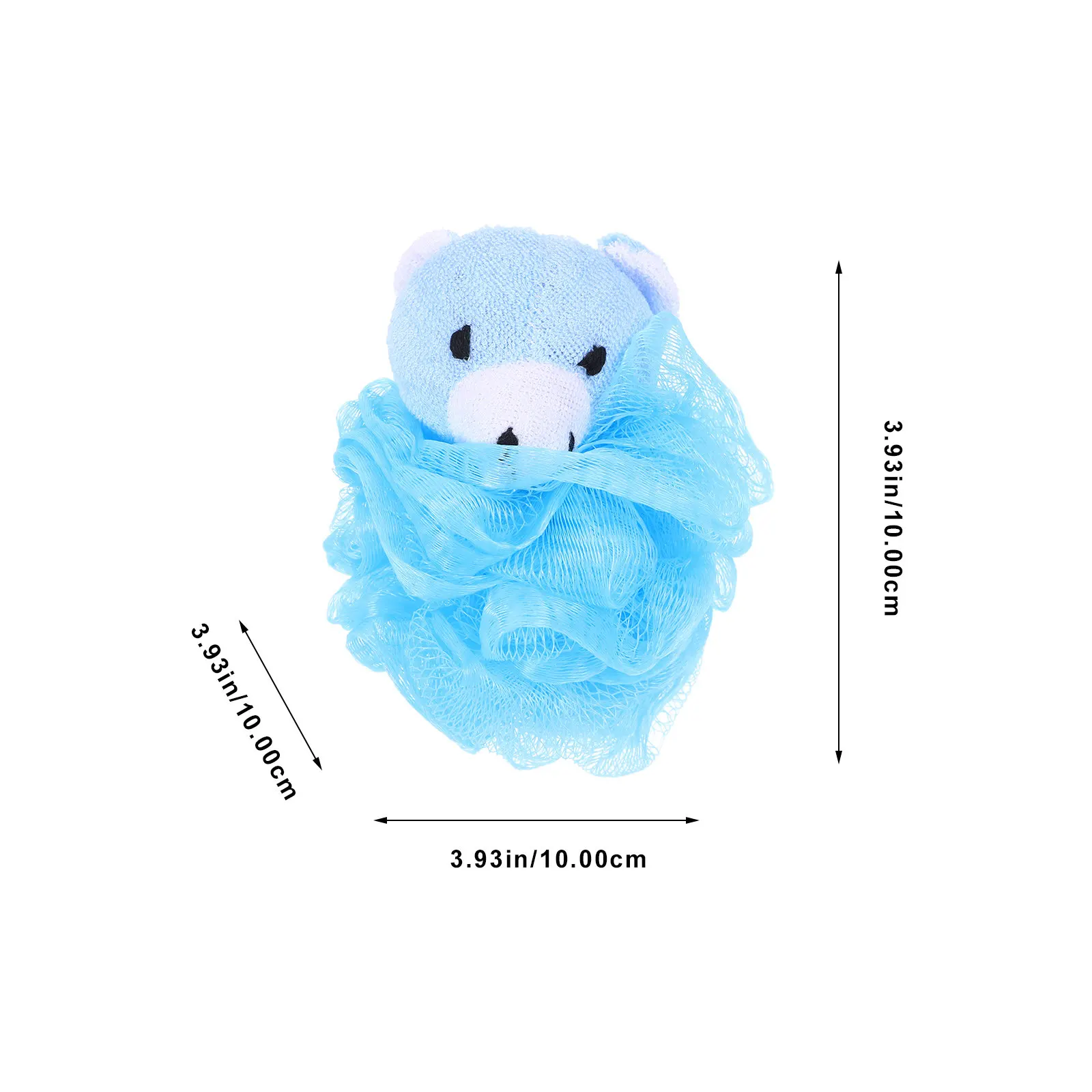Esponja infantil exfoliante en forma animal
