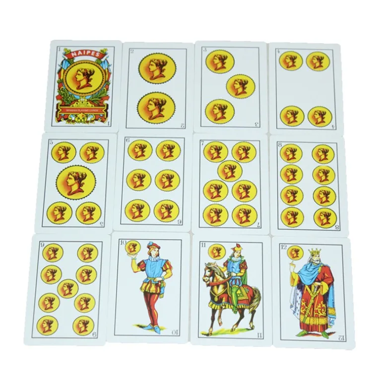 Juego de naipes españoles MYGVN