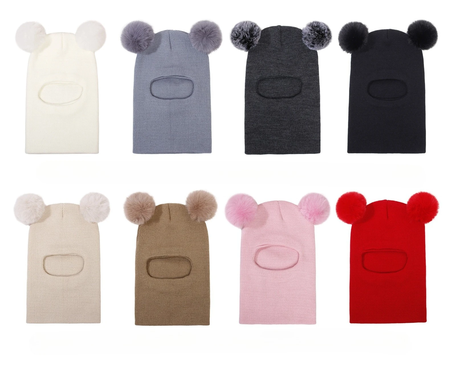 Gorro con capucha para bebé, vista frontal