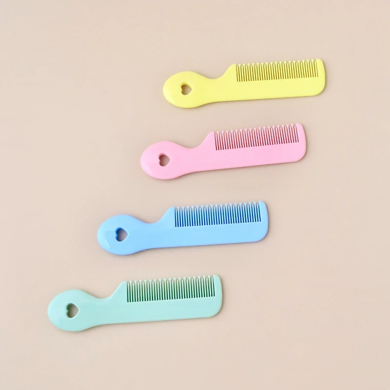 Cepillo de pelo redondo infantil para bebés, suave y seguro - imagen 3