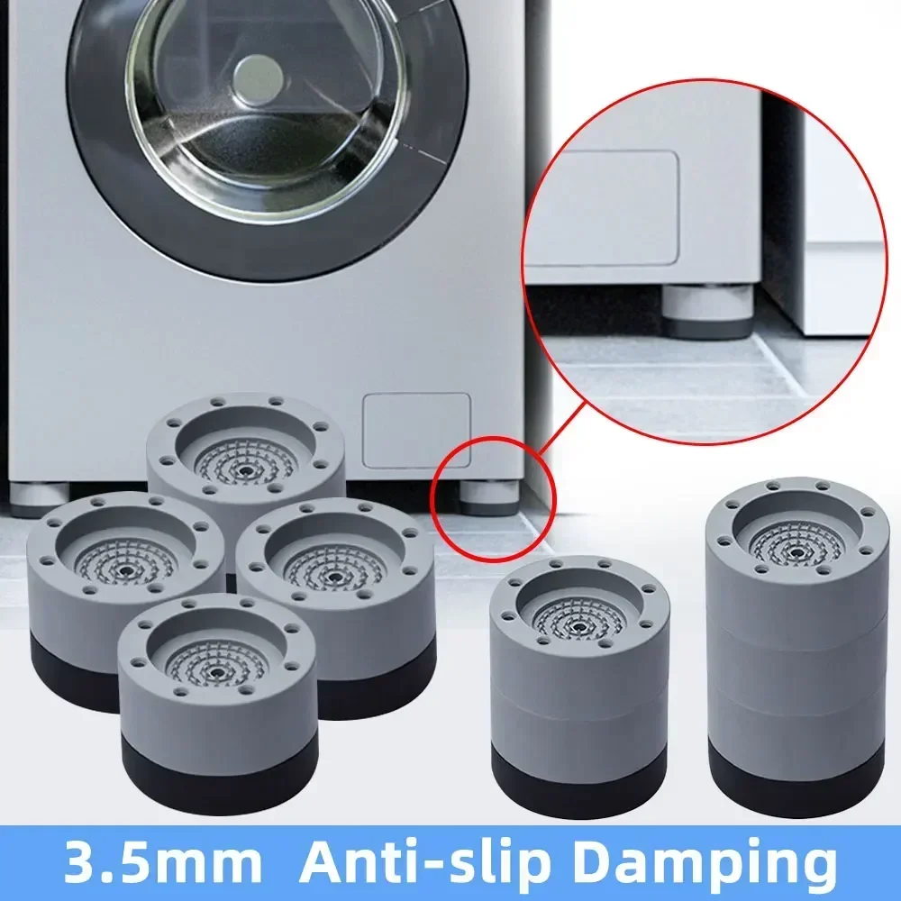 Almohadillas antivibración de goma para pies