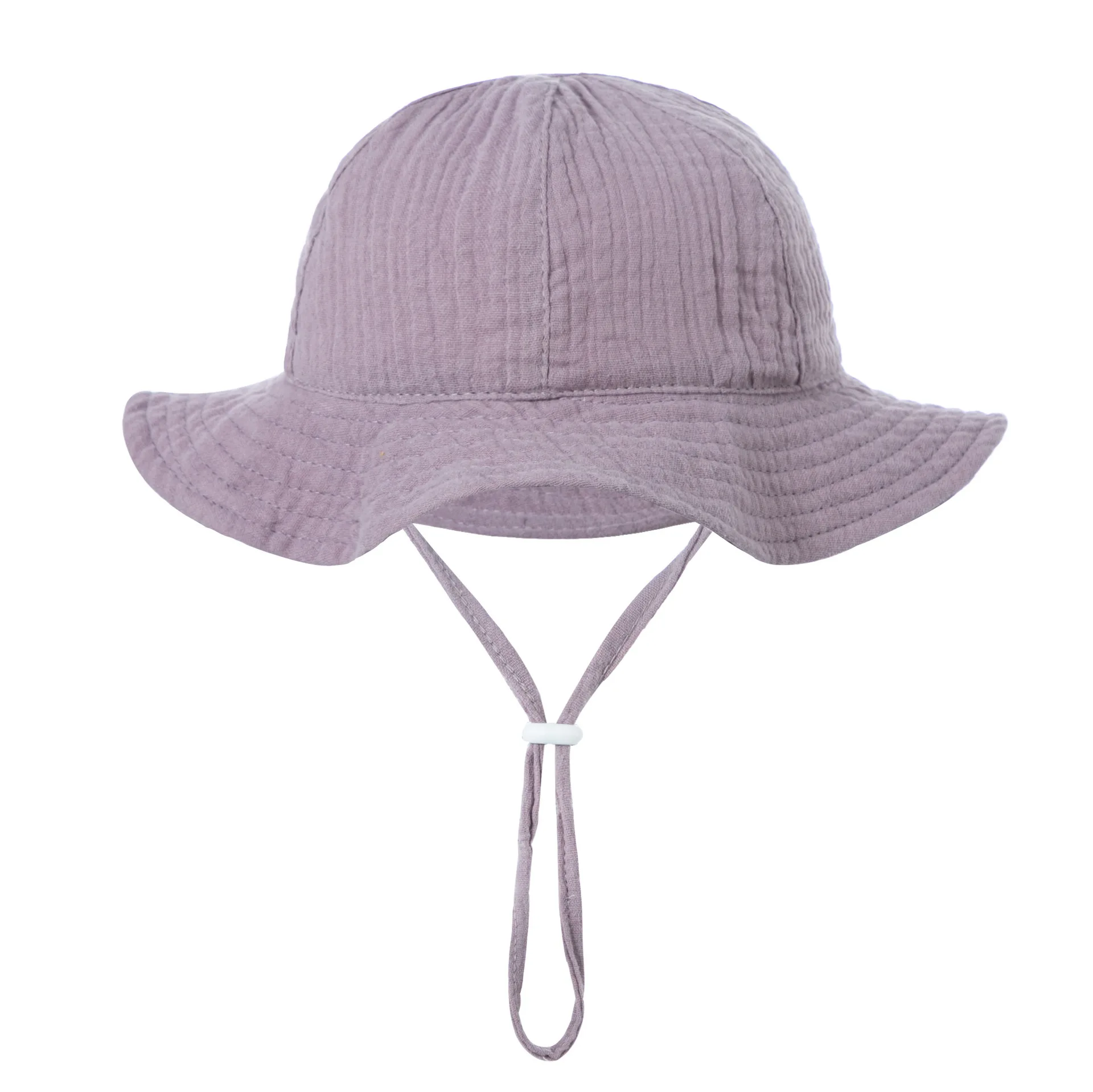 Gorra solar UV algodón para bebé y niños modelo cubo unisex - imagen 5