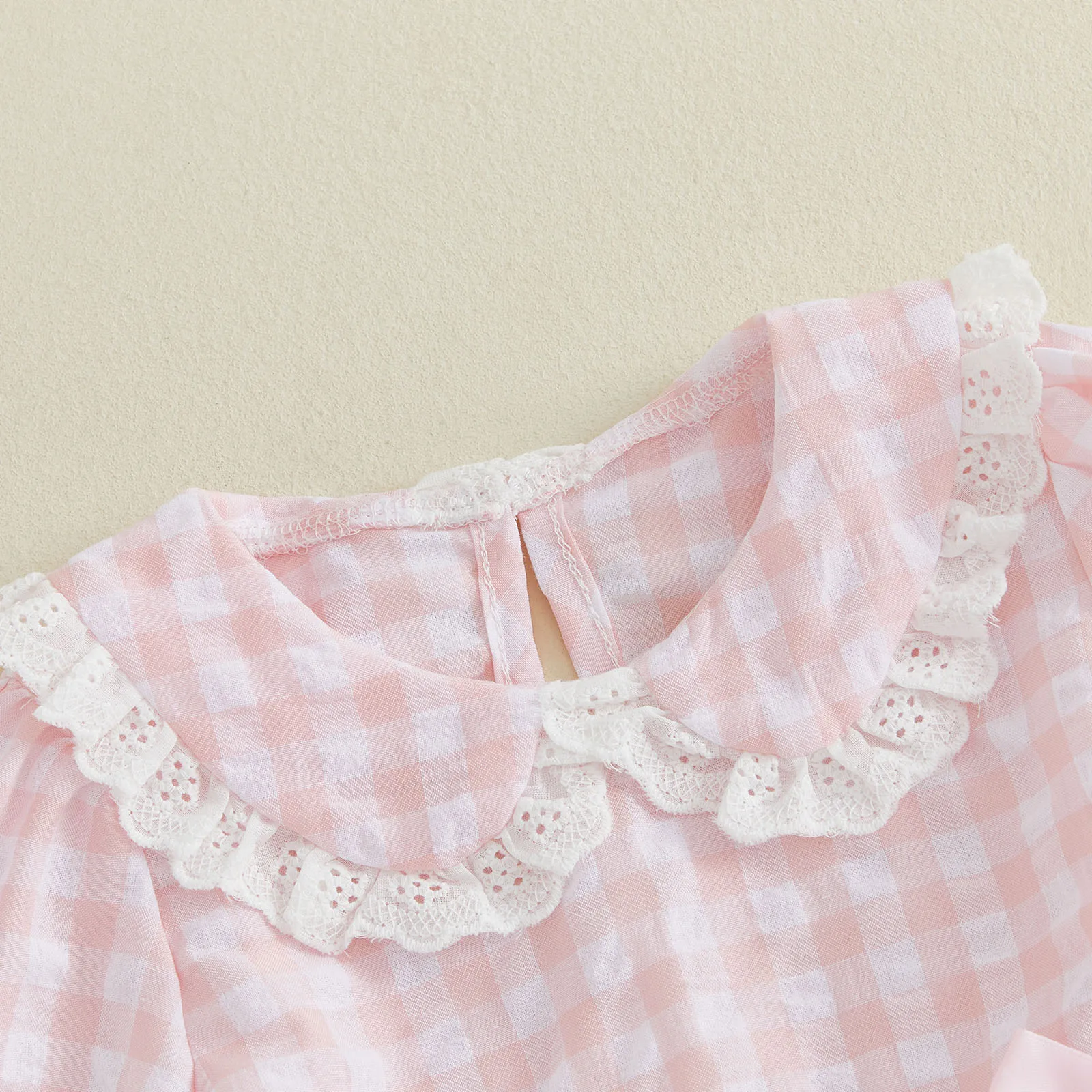 Conjunto de otoño niña: camiseta a cuadros y pantalón acampanado - imagen 4
