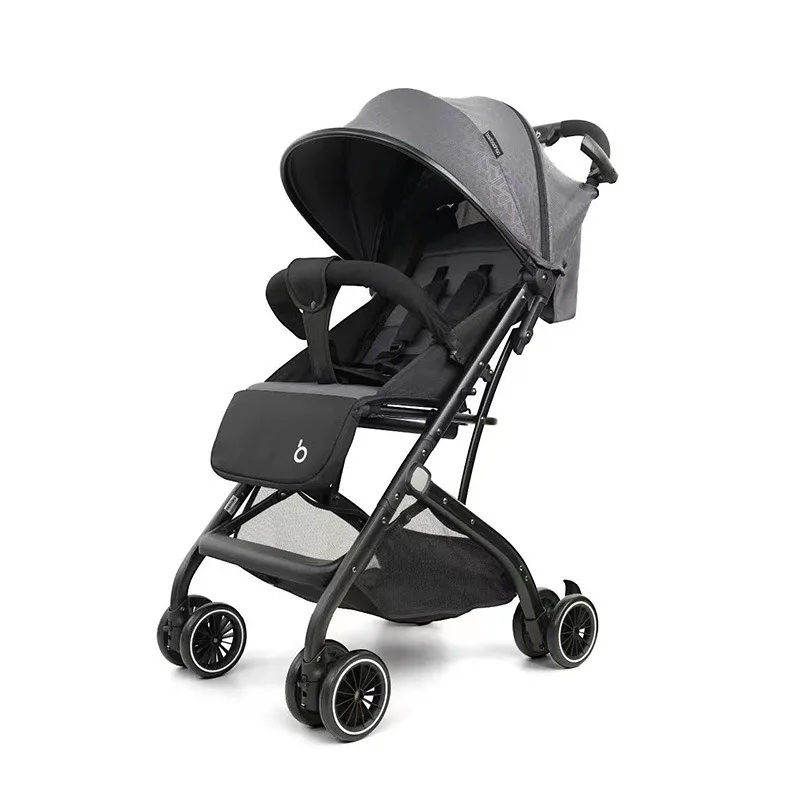Cochecito de paseo reclinable y plegable compacto para bebé - imagen 4