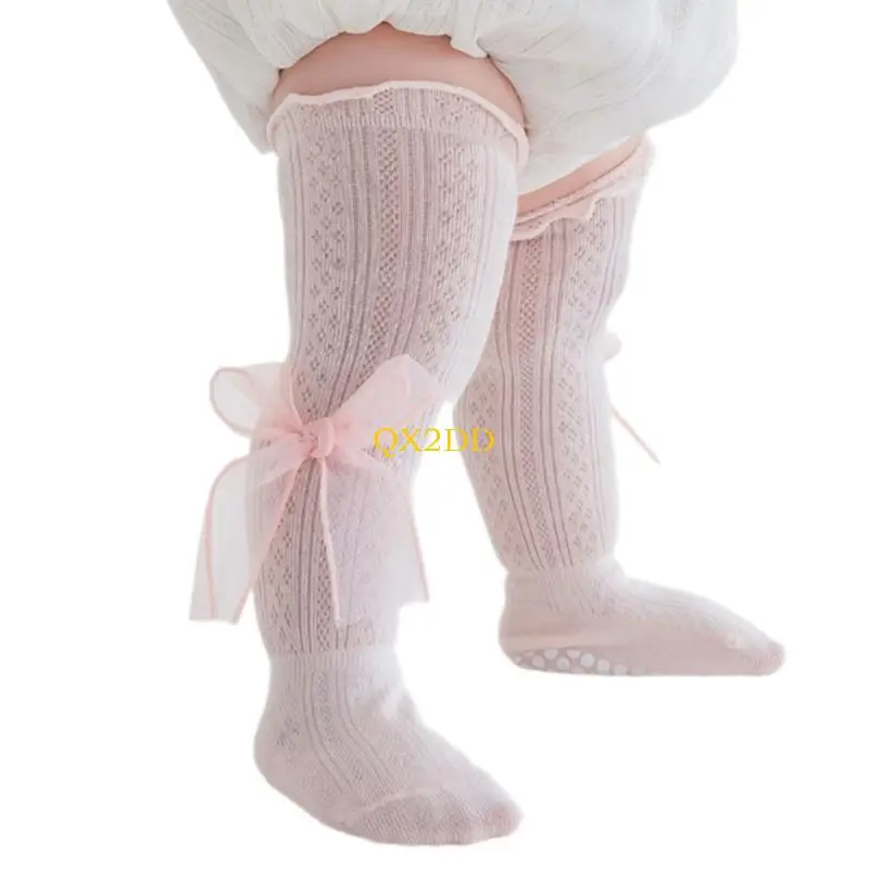 Calcetines altos de encaje transpirable cómodos para niños verano - imagen 2