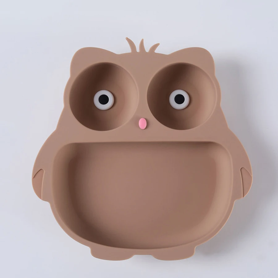 Detalles de la vajilla infantil de silicona