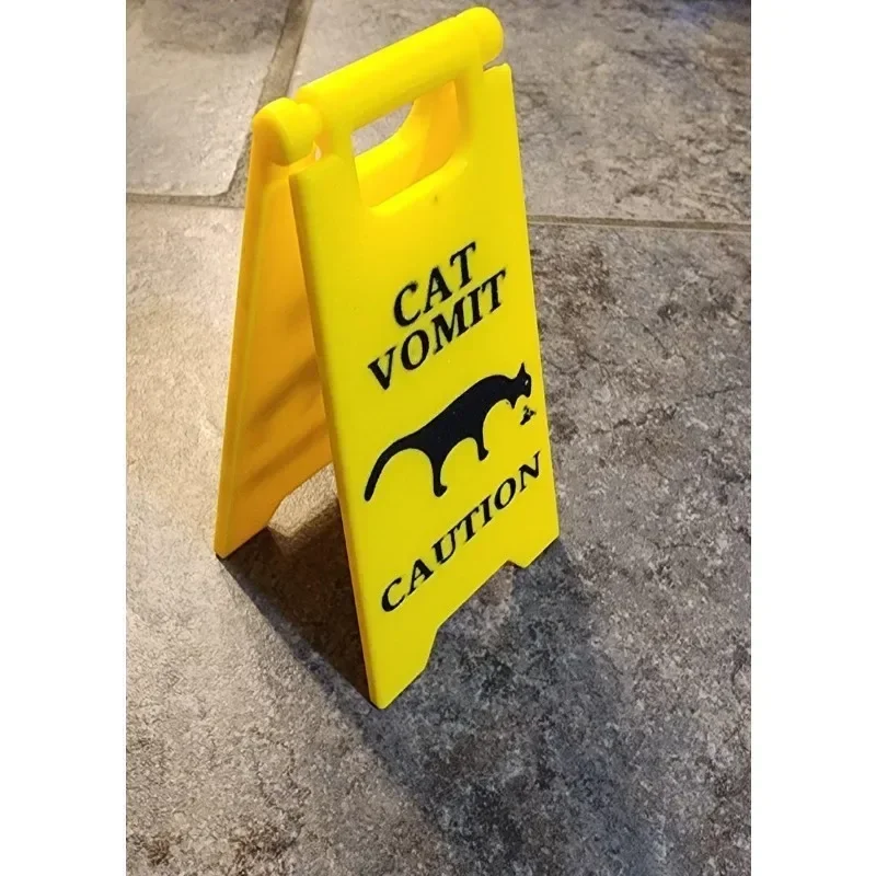 Señal de broma para vomitar perros y gatos con molde húmedo - imagen 4