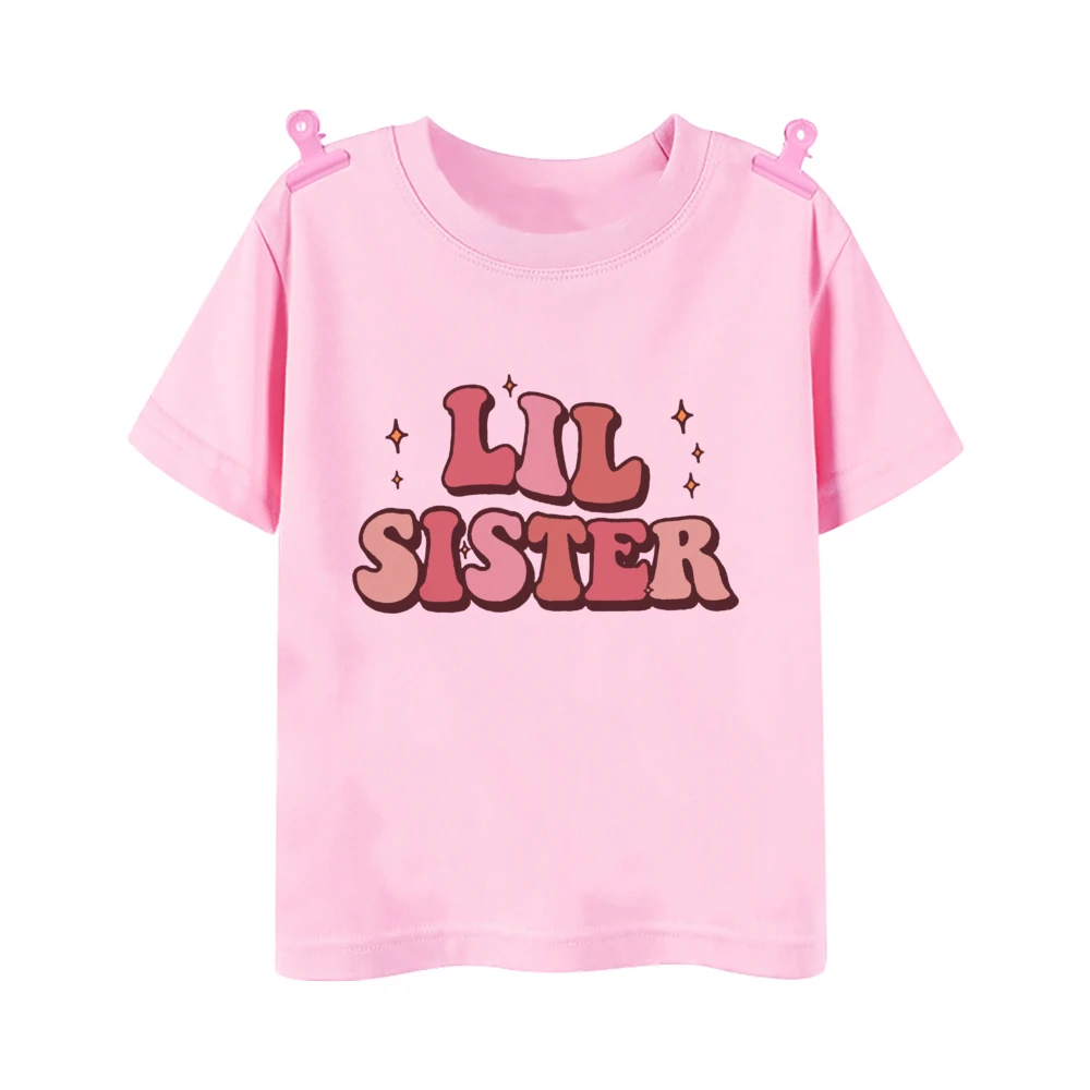 Camiseta a juego hermano y hermana estampado familiar - imagen 2