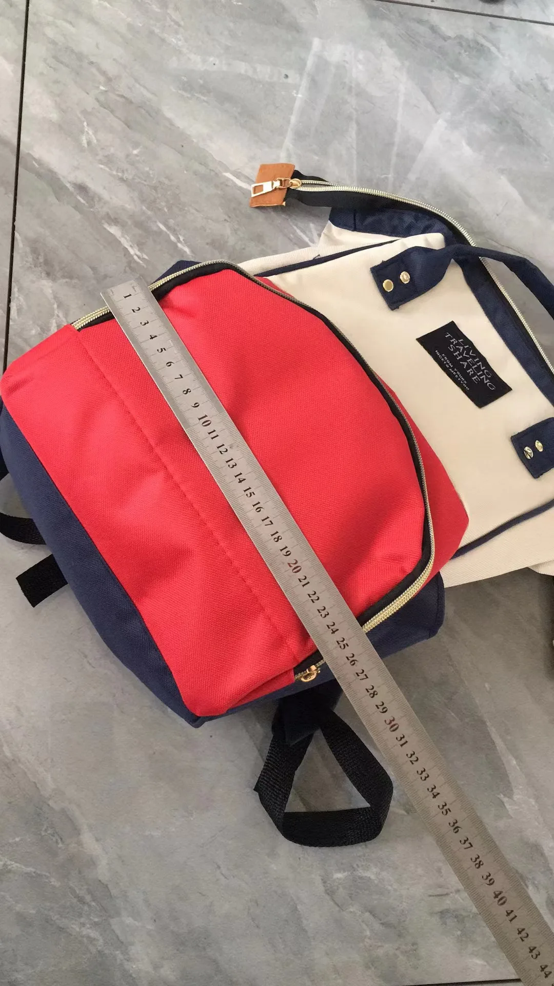 Mochila impermeable vista frontal