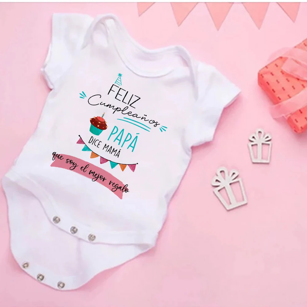 Dadyy Mameluco Bebé – Diseño Cumpleaños Papá