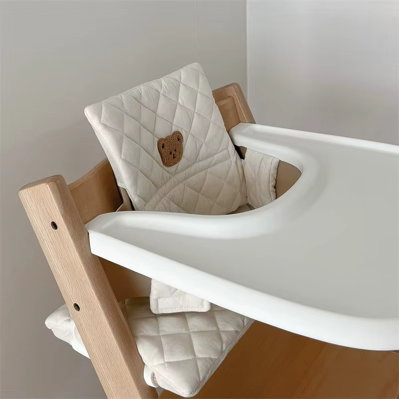 Cojín para silla alta de bebé con respaldo acolchado para comer - imagen 2