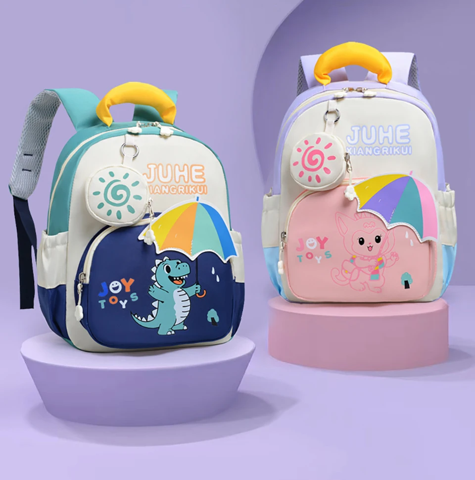 Mochila infantil con dibujos de arcoíris
