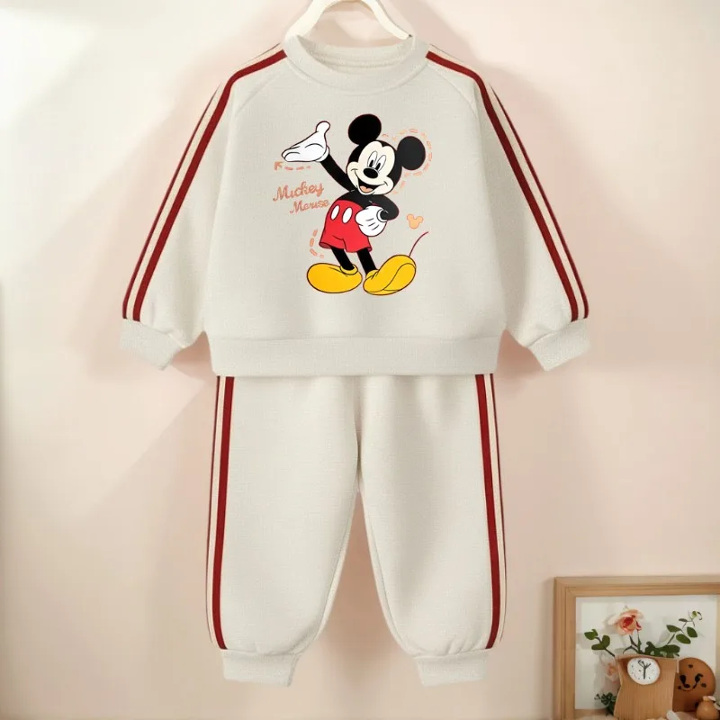 Conjunto deportivo infantil de sudadera y pantalón casual - imagen 2