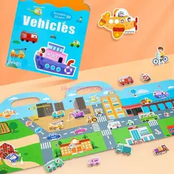 Libro tranquilo sensorial para niños con actividades educativas