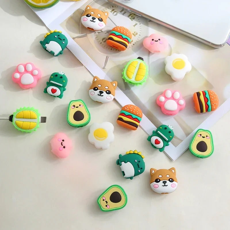 Protector de cable USB con dibujos para niños – Funda enrollable