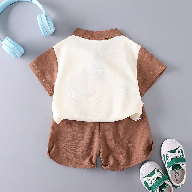 Conjunto de verano para bebé niño: camiseta y pantalón corto - imagen 5