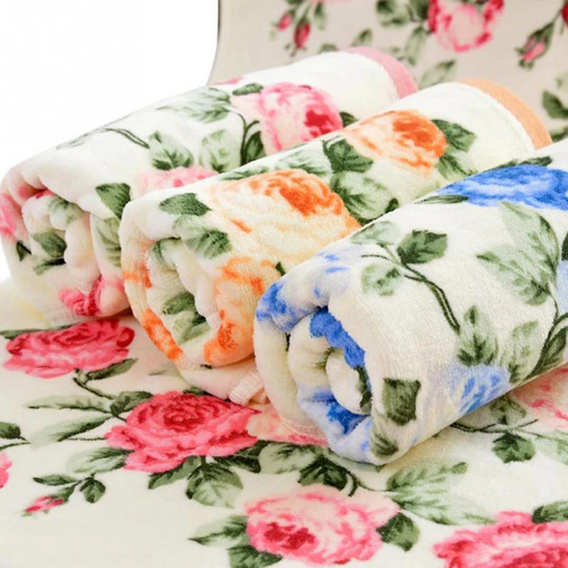 Paño absorbente con diseño floral de peonía