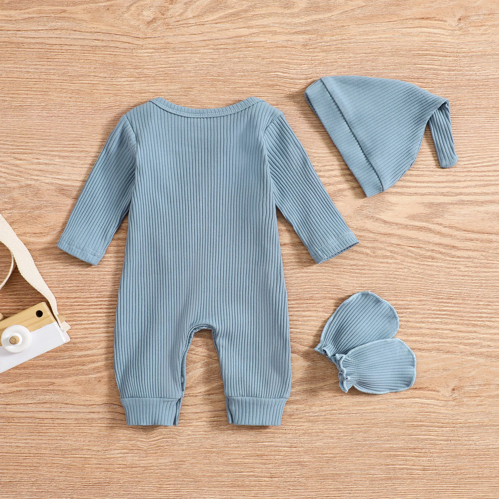 Conjunto infantil de manga larga para otoño