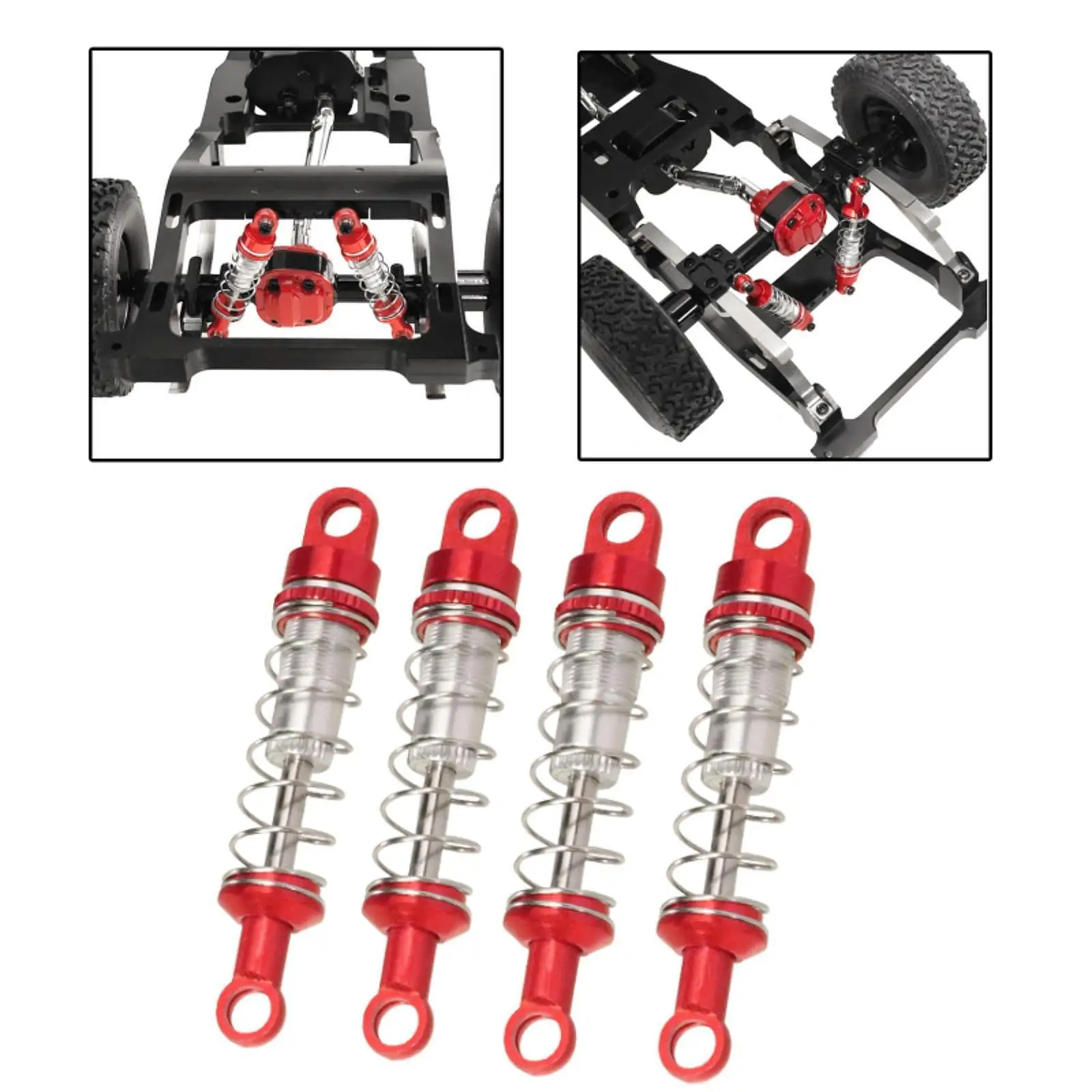 Amortiguadores RC resistentes para coche de radiocontrol todo terreno - imagen 4