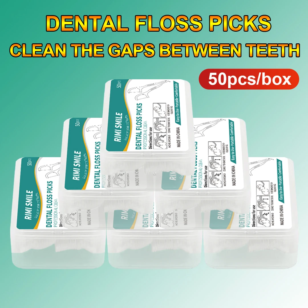 Palillos de seda dental ultrafinos para niños – Higiene oral portátil - imagen 4