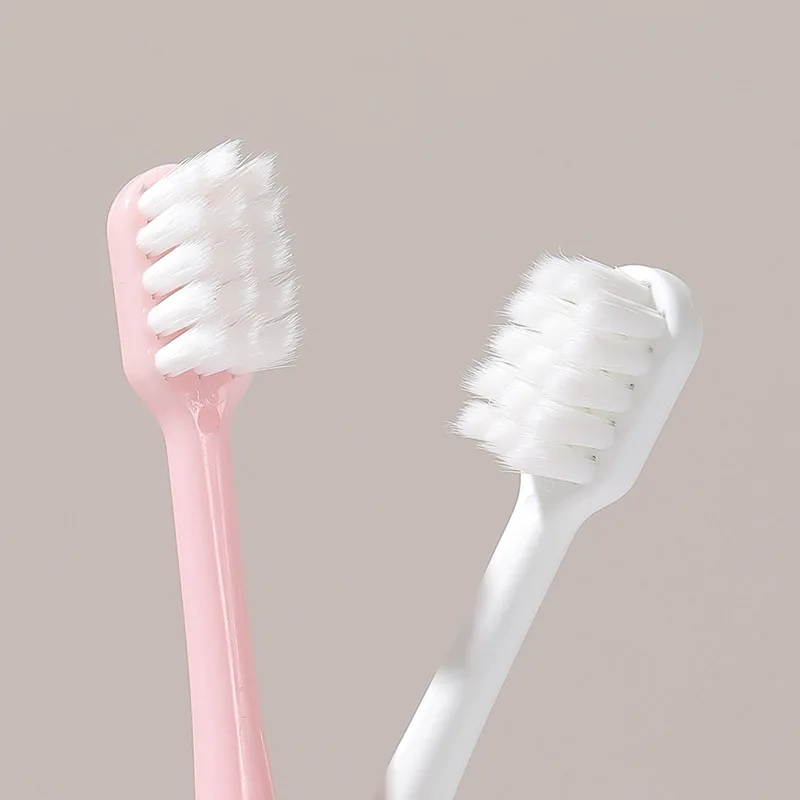Cepillo de dientes infantil de cerdas suaves – Mango de silicona con dibujos animados - imagen 4
