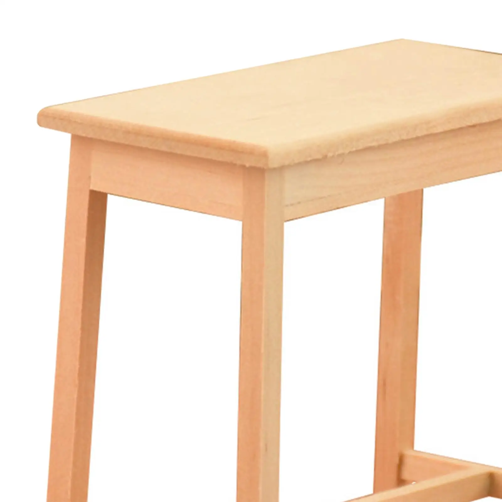 Muebles de madera en miniatura para casa de muñecas - imagen 2
