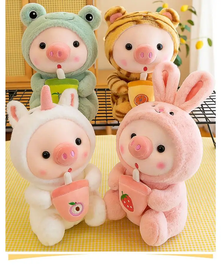 Peluche cerdo burbuja
