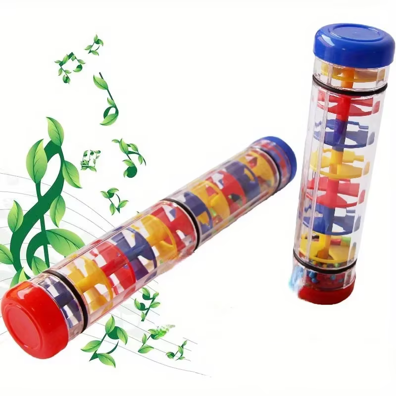 Palo de lluvia musical sensorial Montessori para bebé - imagen 4