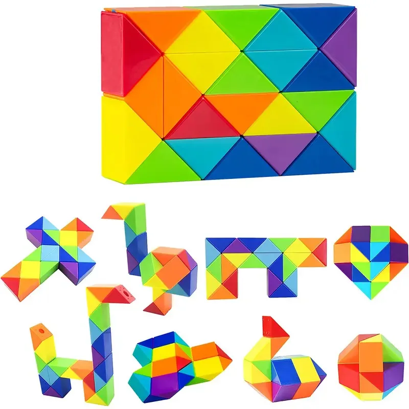 Cubo mágico 3D transformable – Juguete educativo para niños