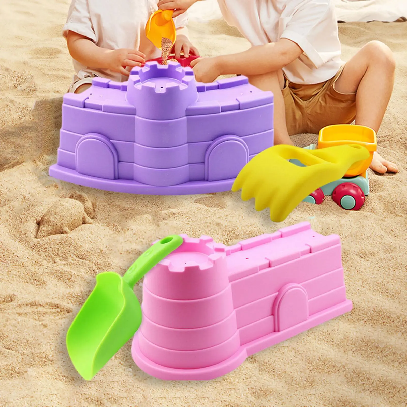 Kit de construcción castillos nevados interactivos - imagen 3
